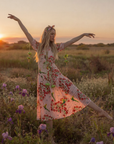 The Maya Striped Cotton Dress