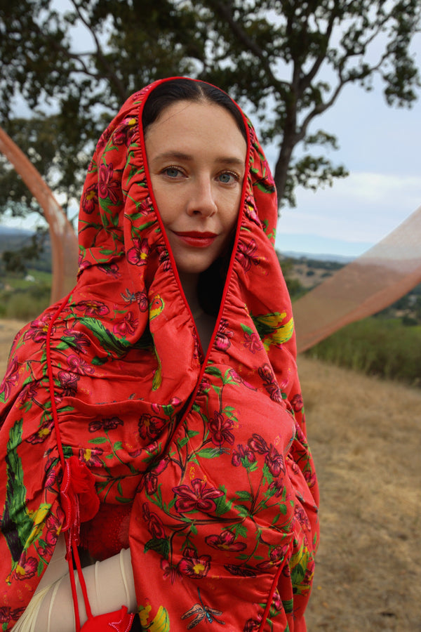 The Maya Collection - Joyful Parakeet Print Garments