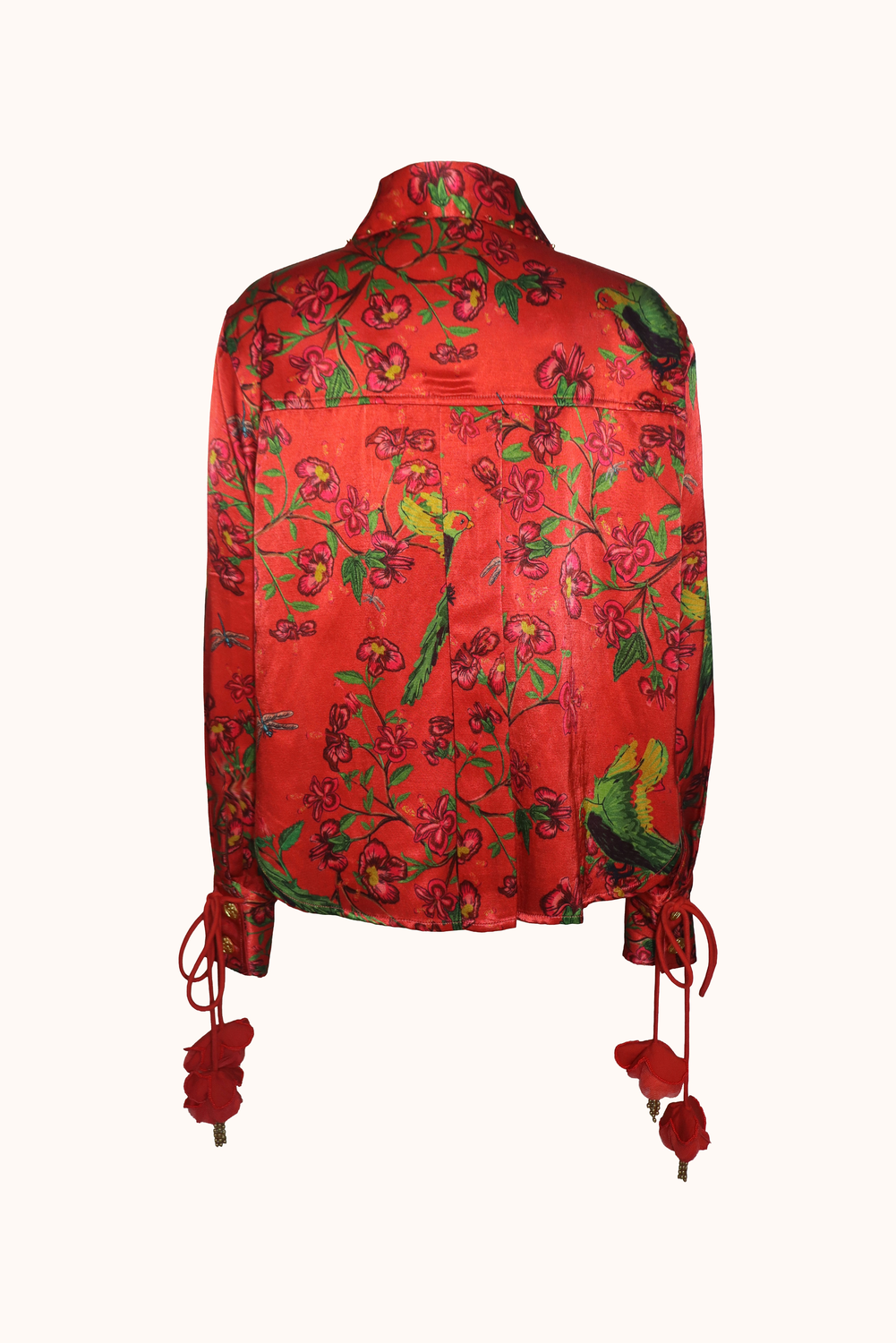 Red Oversized Shirt Maya