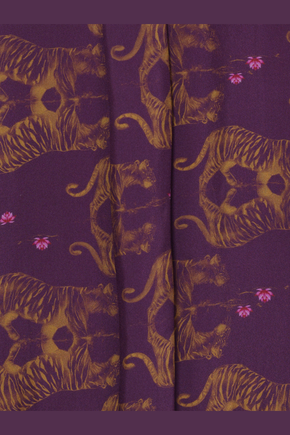 Tiger Printed Silk Shirt, Tarala
