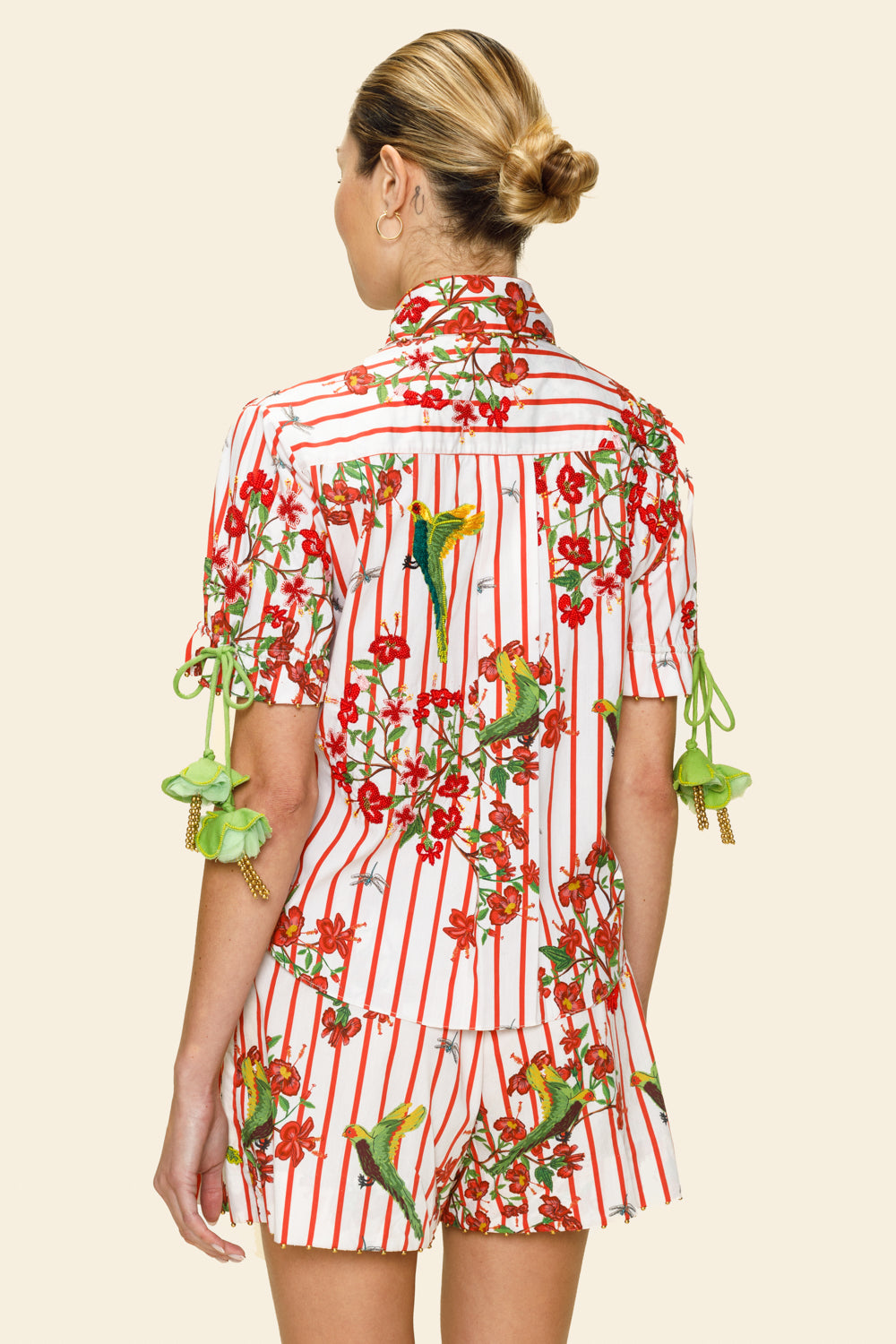 The Maya Striped Cotton Shirt