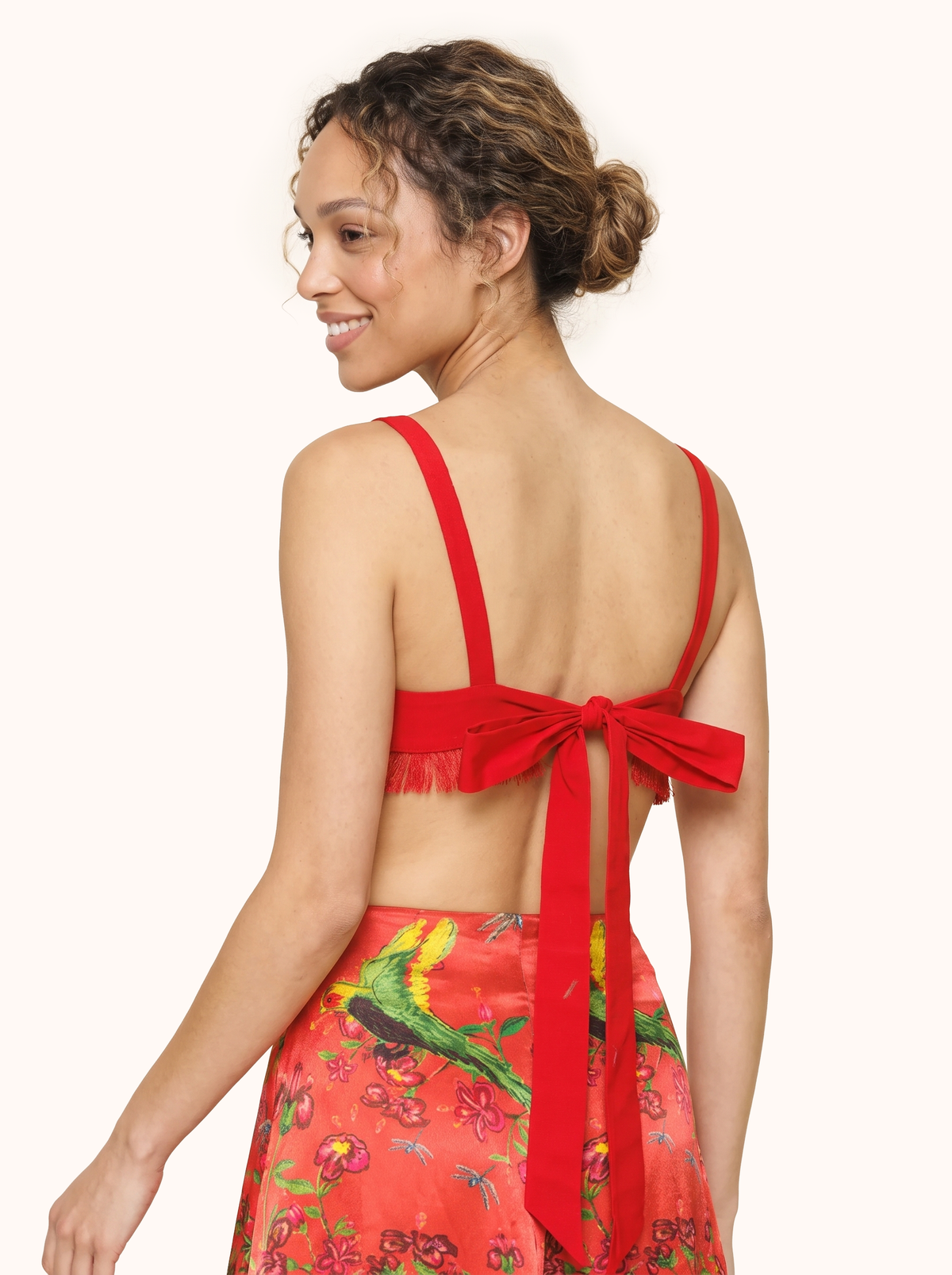 The Maya Hibiscus Bra Top