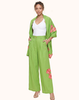 The Prana Bloom Linen Wrap