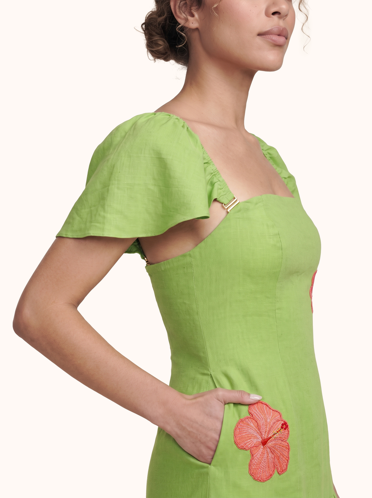 The Prana Bloom Linen Dress