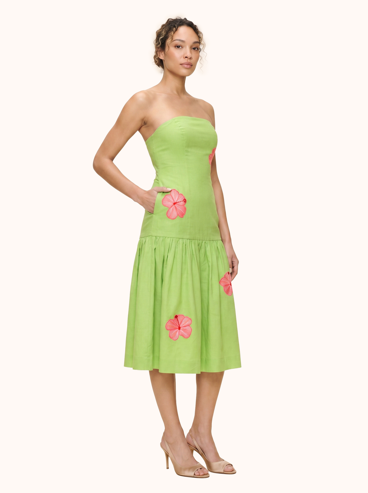 The Prana Bloom Linen Dress