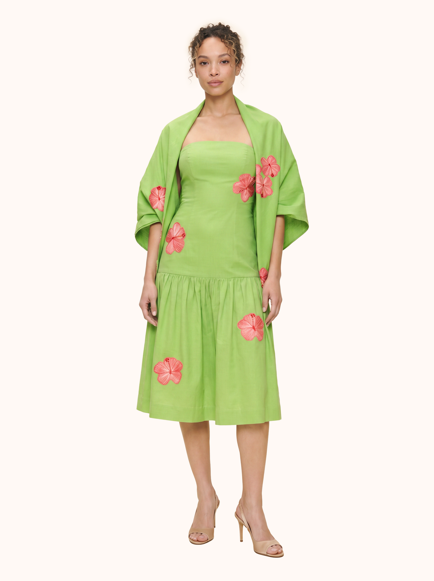 The Prana Bloom Linen Wrap