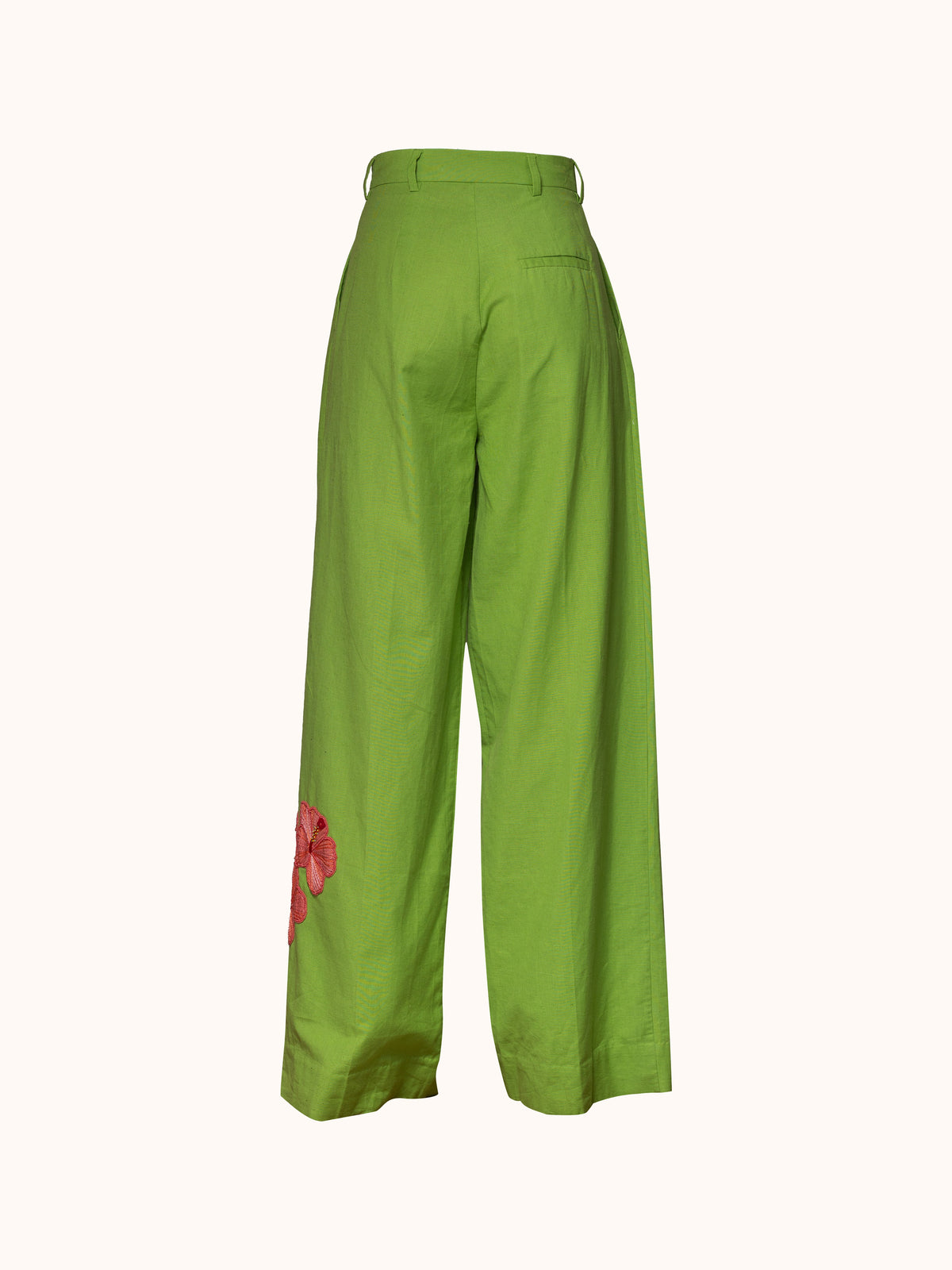 Ashaki The Prana Bloom Linen Pant - ghost mannequin back